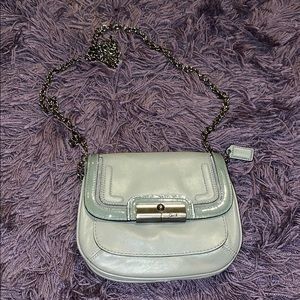 Coach crossbody gray